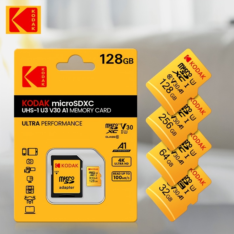 Carte micro SDXC 64Go Kodak CLASS 10