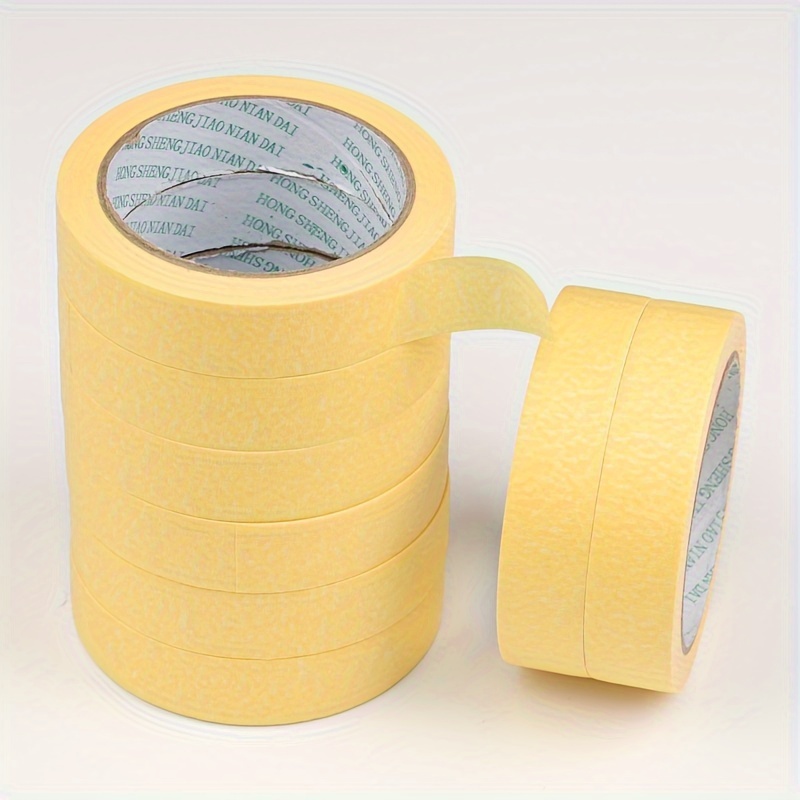 Tearable Painter Tape Yellow Universal Masking Tape Paint - Temu