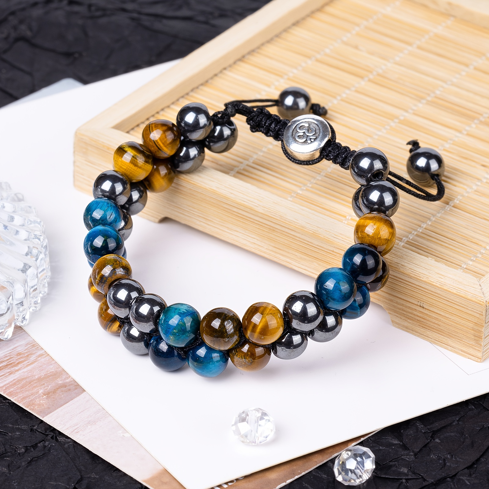 Triple Protection Bracelet 10mm Bead Spiritual Bracelets for Men Women  Handmade