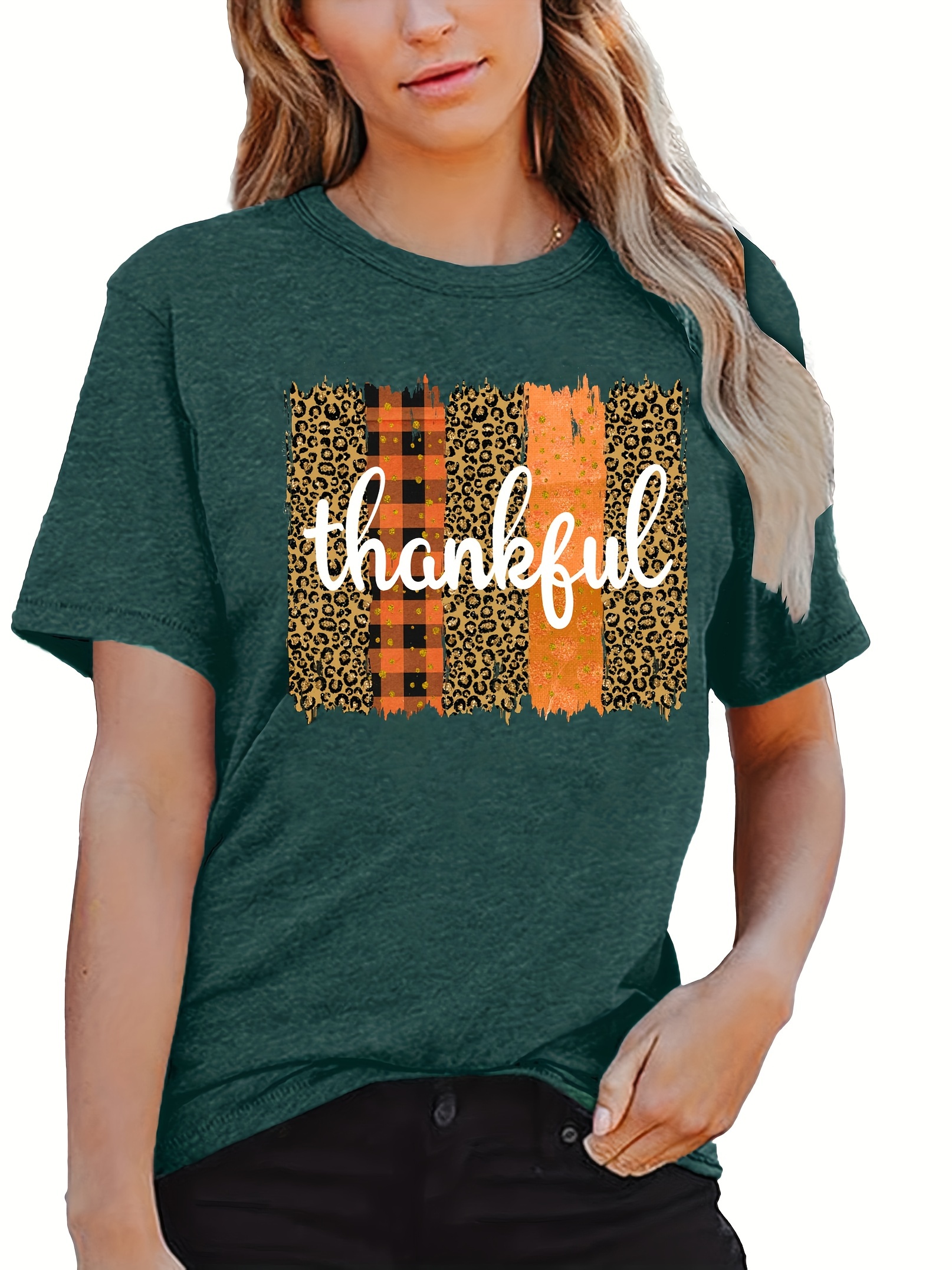 thankful shirt womens