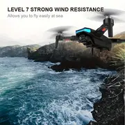 f188 foldable drone with dual hd camera optical flow headless mode 90 adjustable lens angle perfect for beginners details 3