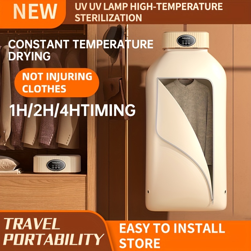 Us Standard Clothes Dryer Portable Travel Mini Clothes Dryer - Temu