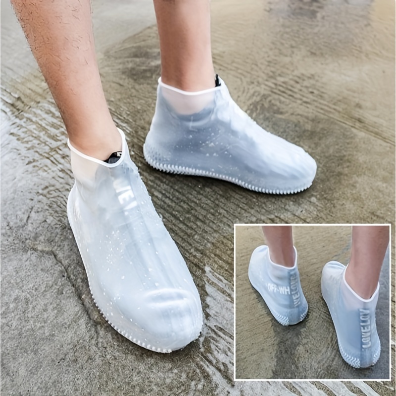 Couvre-chaussures - Facile à et réutilisable imperméable à l'eau et  antidérapant étanche à la poussière