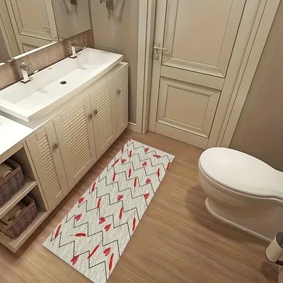 louis vuitton bathroom rugs