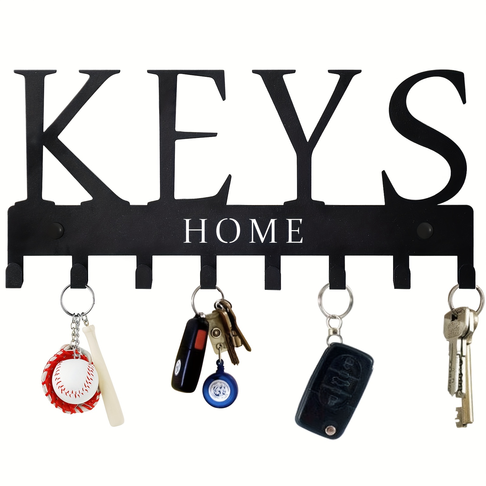 1pc Schlüssel halter an der Wand montiert, dekorative Schlüssel