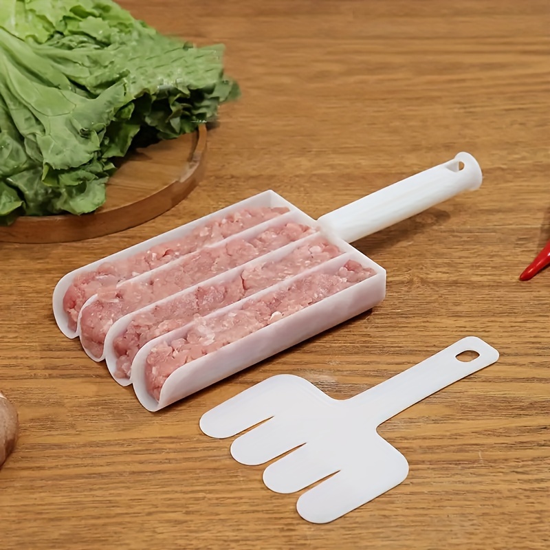 Meat Ballers, Stainless Steel Non-stick Meatball Maker, Tongs, Cake Pop  Meatball Maker Ice Tongs, Cookie Dough Scoop For Kitchen For Restaurants -  Temu