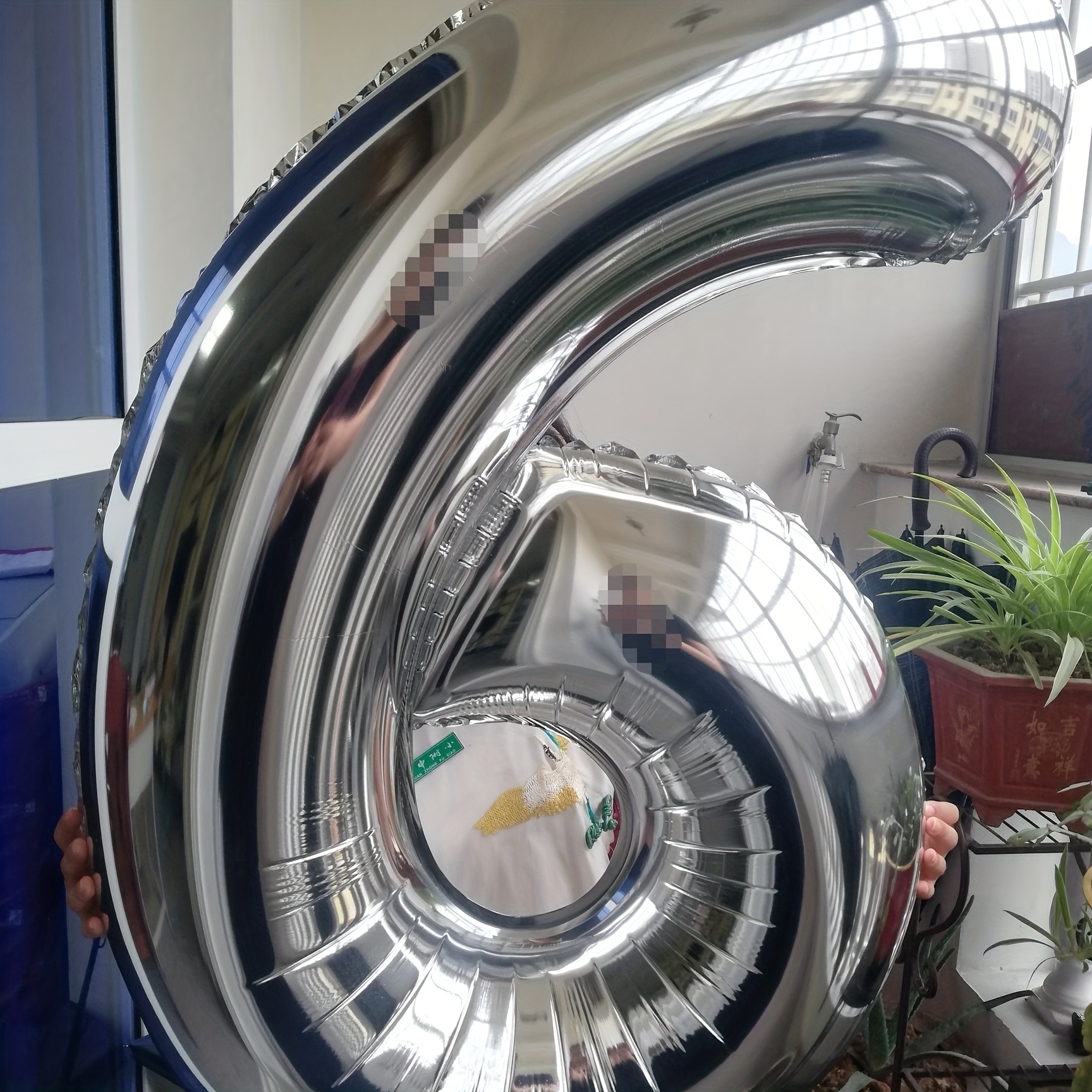 Números grandes 0-9 Decoraciones para fiestas de cumpleaños Lámina de helio  Mylar Globo de números grandes de números digitales 8 Gloria Globos de  papel de aluminio Mylar