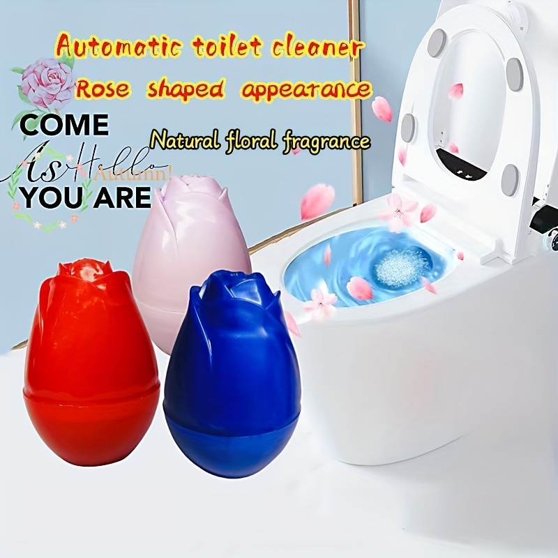4pcs/pack Toilet Cleaning Block, Household Toilet Cleaner