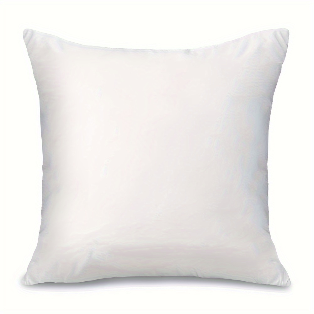 Square Pillow Inserts Cushion Soft Fluffy White Decorative - Temu