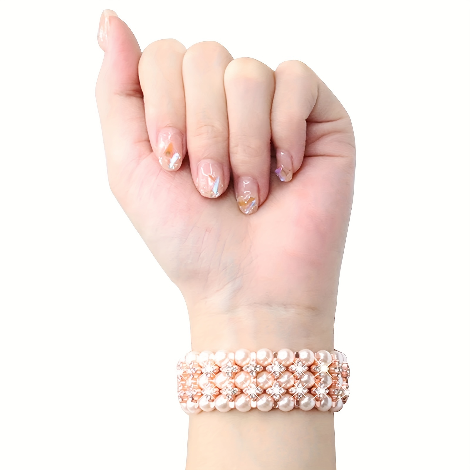 Paparazzi Bracelet ~ Metro Motif - Pink