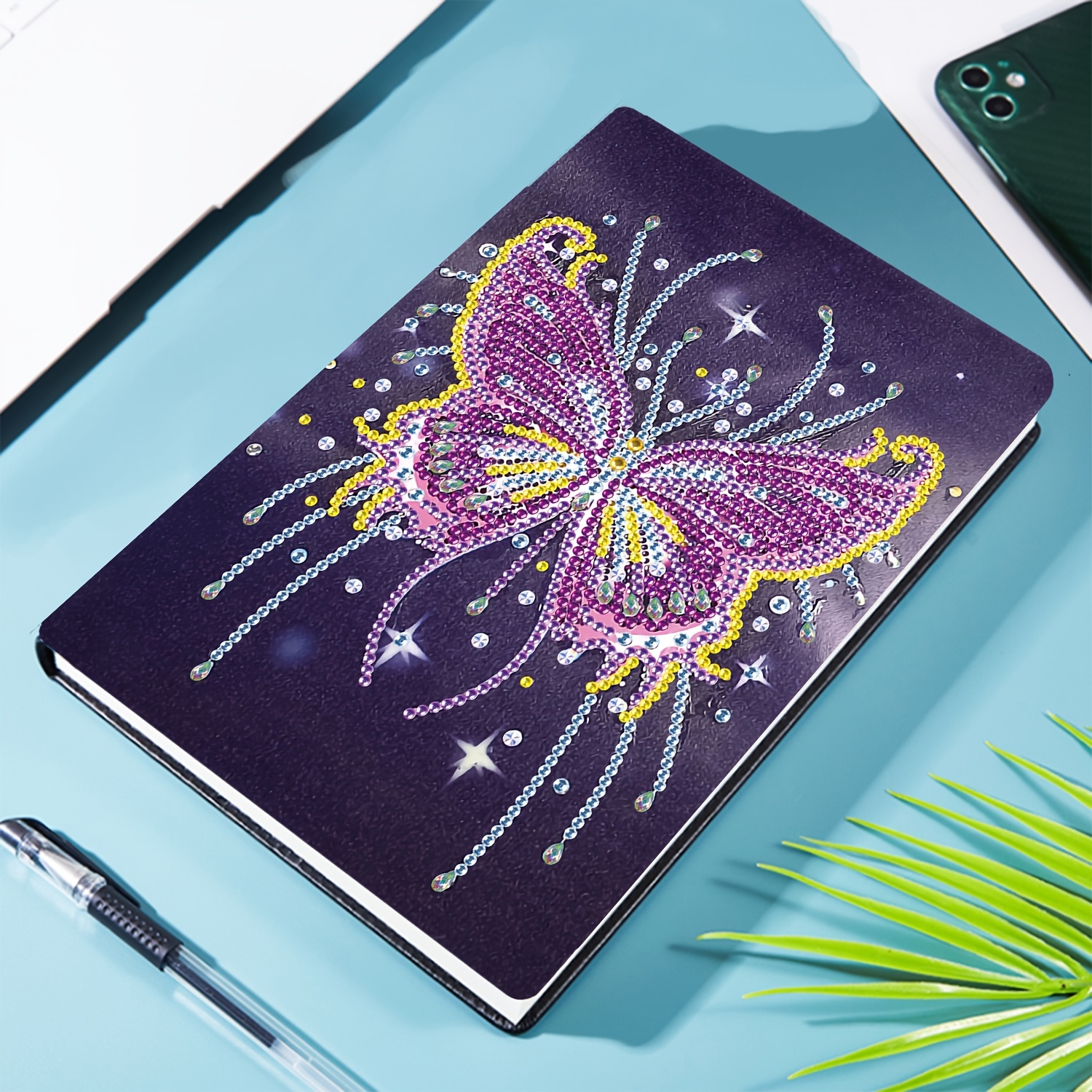 5d Artificial Diamond Painting Notebook Set Mandala Journal - Temu