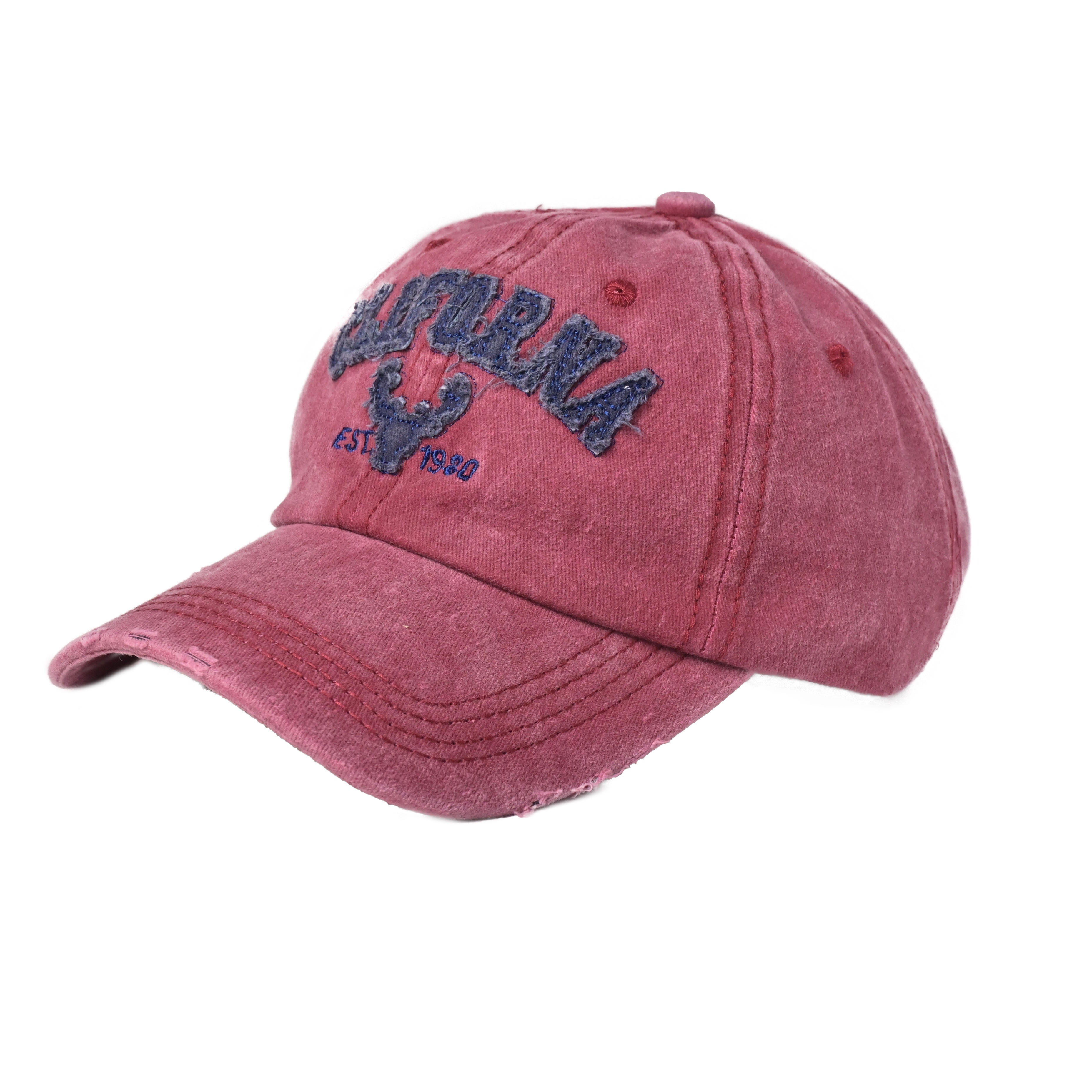 western-bull-patch-baseball-vintage-solid-color-washed-temu-canada