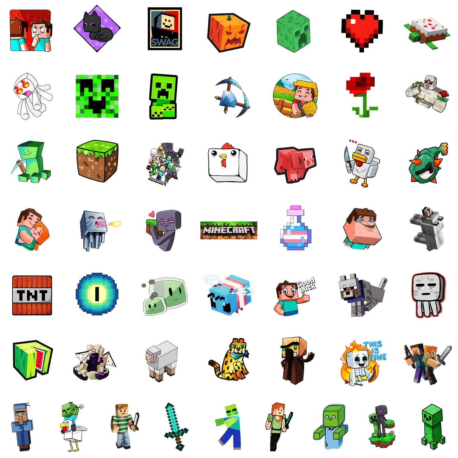 Minecraft Sticker Pack