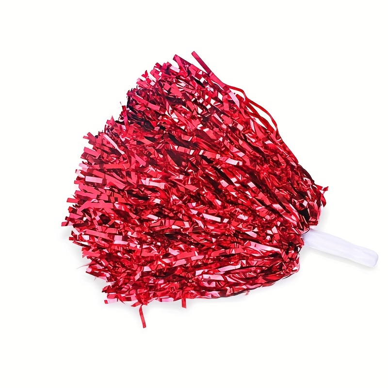 Red Pom Poms In Cheerleading Equipment for sale