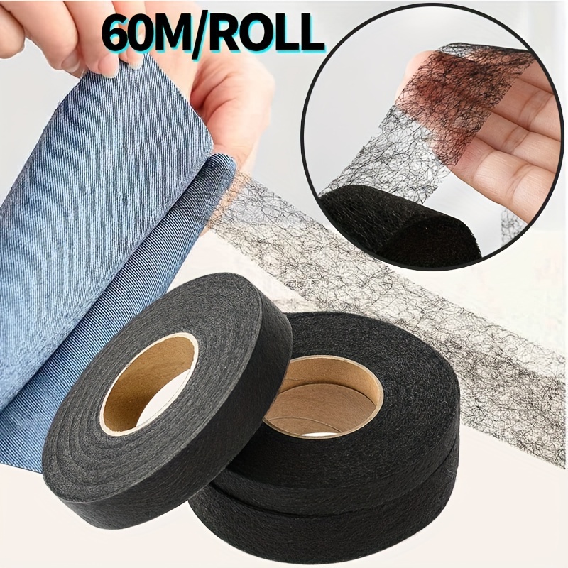 60meters Double sided Non woven Interlining Adhesive Fabric - Temu