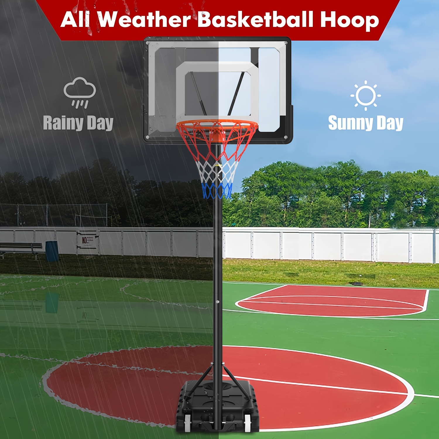 SUPER JOY Canasta de baloncesto para interiores– Mini Canasta de baloncesto  para habitación LED Panel electrónico de visualización electrónica Canasta  de baloncesto al aire libre Montaje en pared para : : Deportes