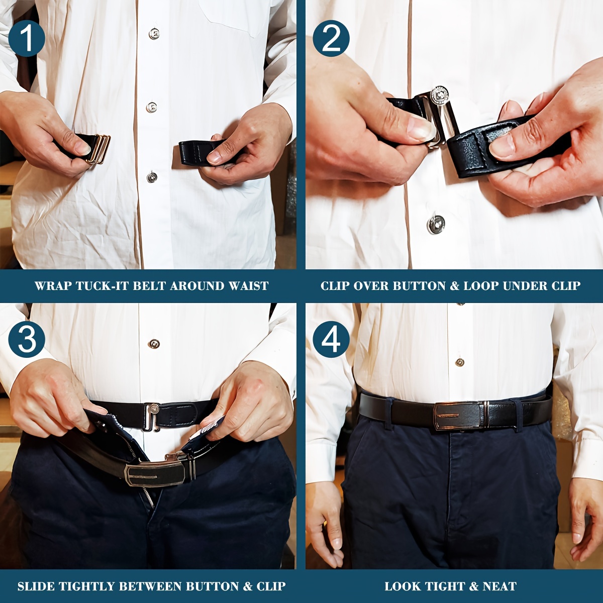 Adjustable Non-slip Anti-wrinkle Strap Near Shirt Stay Tuck Belt