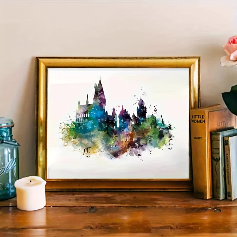 Personalized Harry Potter Watercolor Wall Decals