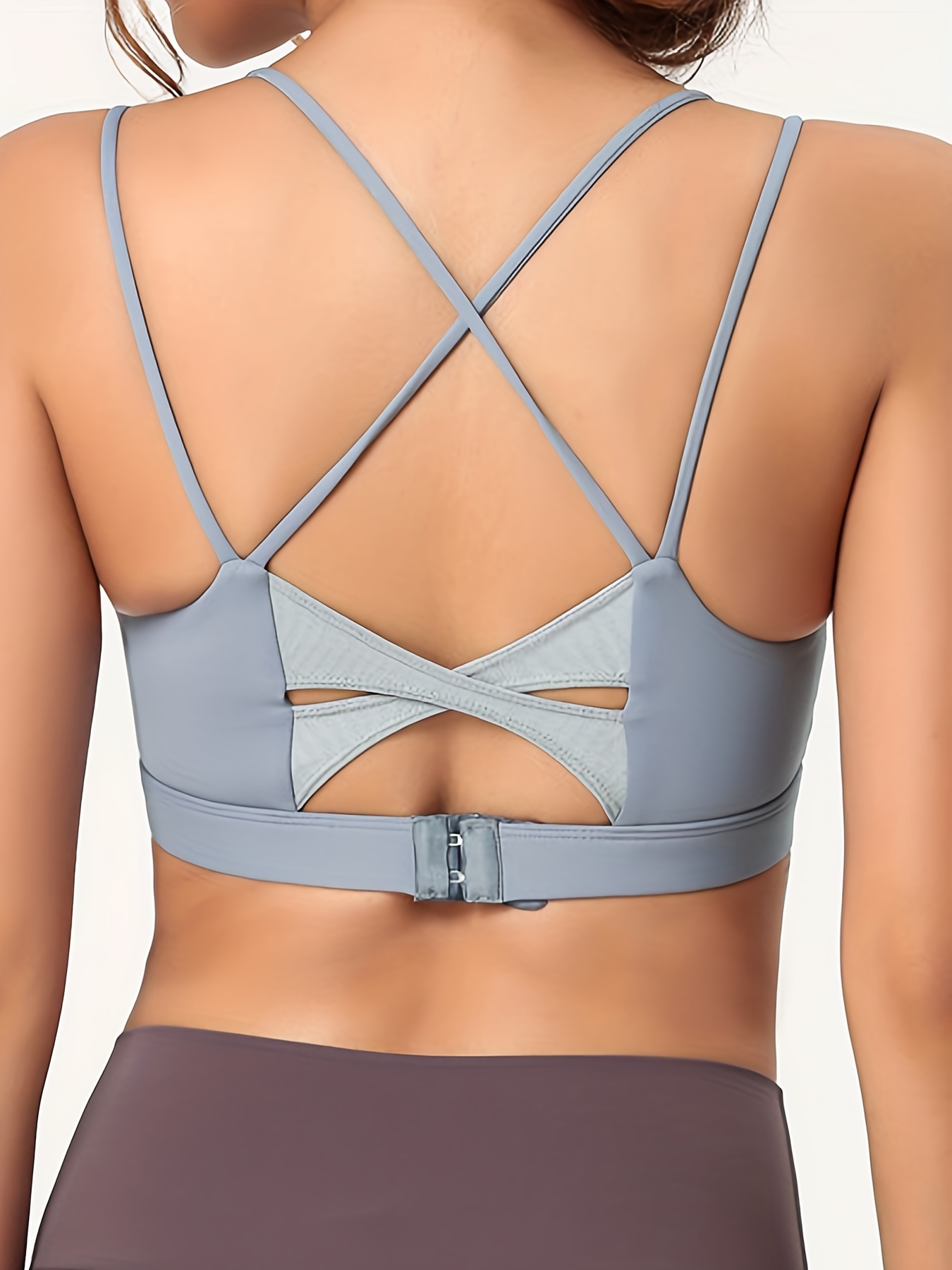 One Shoulder Sports Bra, Running Fitness Bra