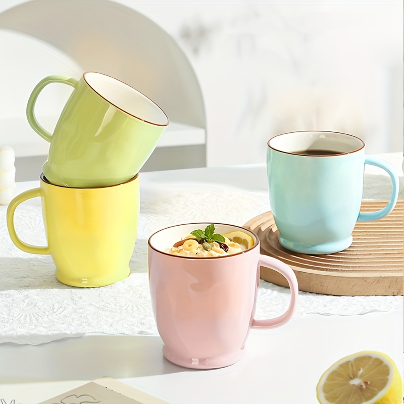 Ceramic Large Latte Mug Microwavable Porcelain Coffee Cups - Temu