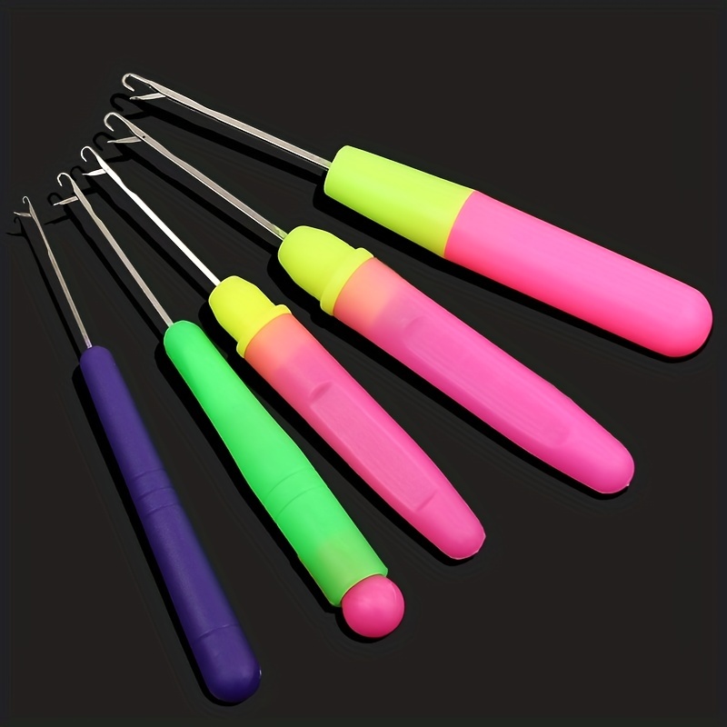 Sewing Accessories,Crochet with Tongue Plastic Crochet Needle Tongue  Crochet Hook True Excellence 