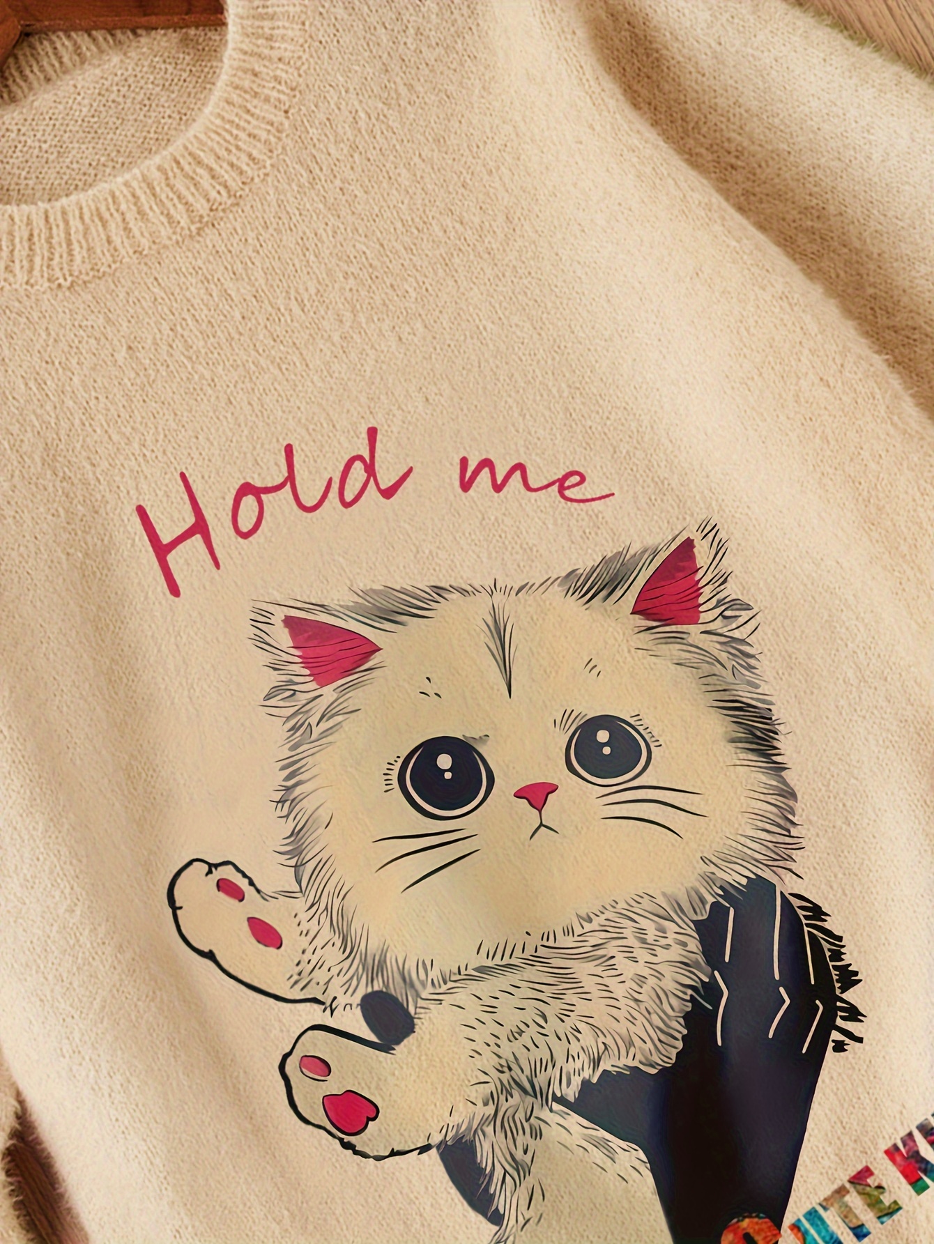 Sweater to best sale hold cat