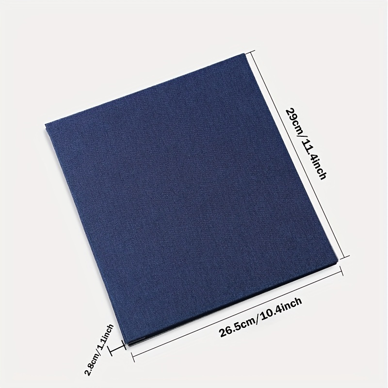 Large Photo Album Self Adhesive 4x6 5x7 8x10 Scrapbook Album - Temu