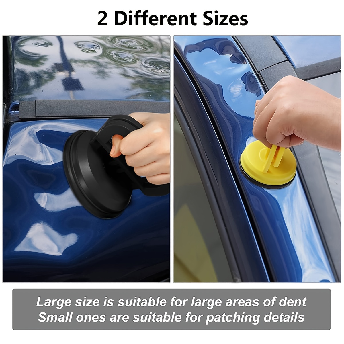 3pcs Mini Suction Cup Dent Puller Handle Lifter Car Dent Puller