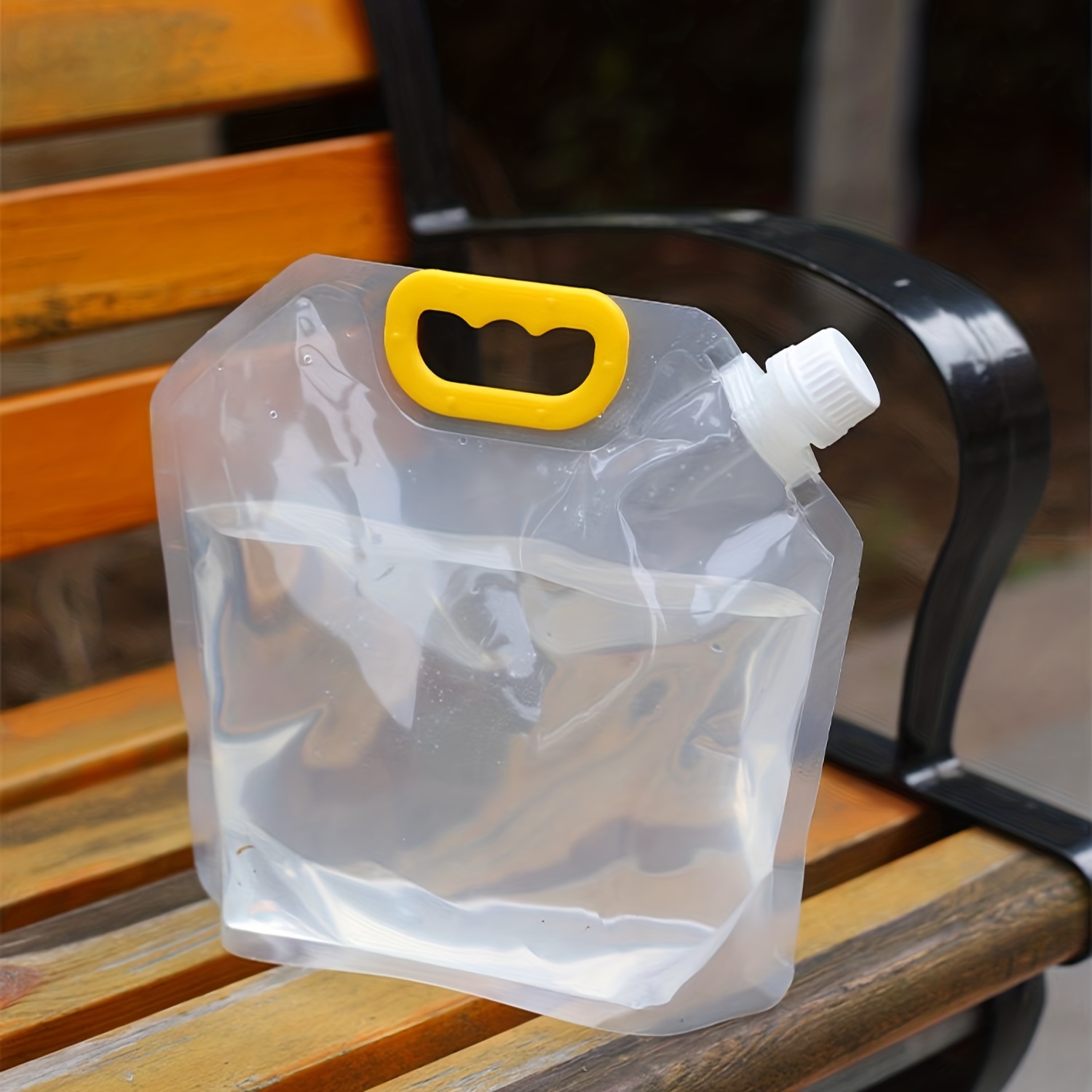Cubo de agua portátil plegable para viaje al aire libre, contenedor de  almacenamiento de agua para