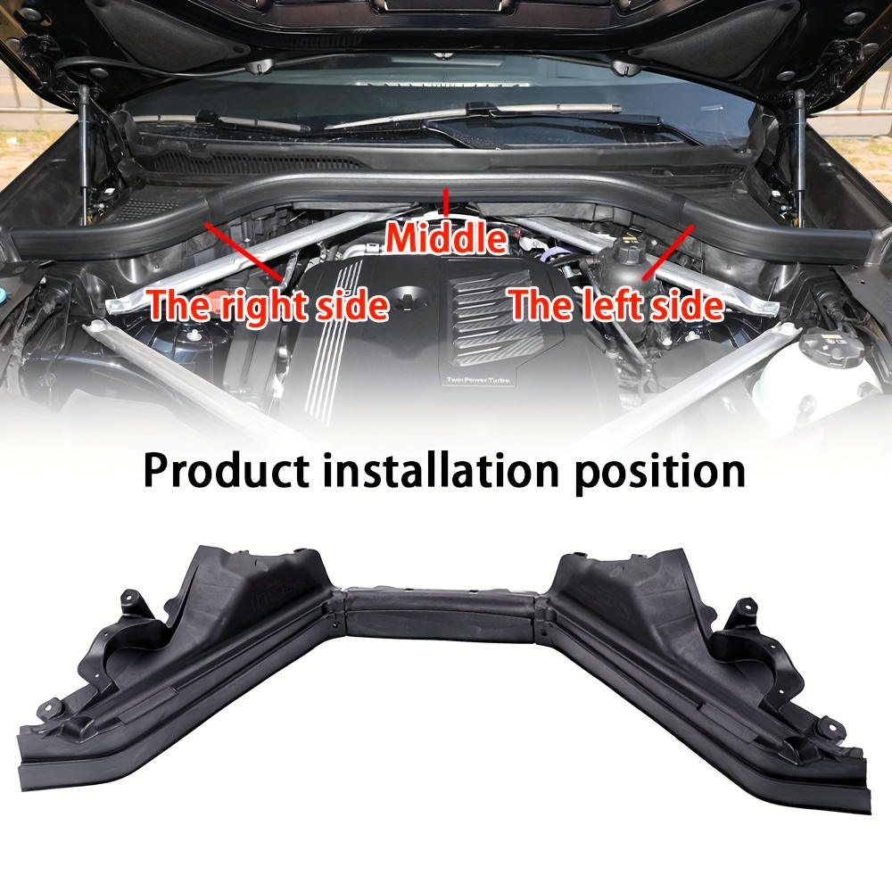 Car Engine Upper Compartment Partition Panel Set Plastic X - Temu