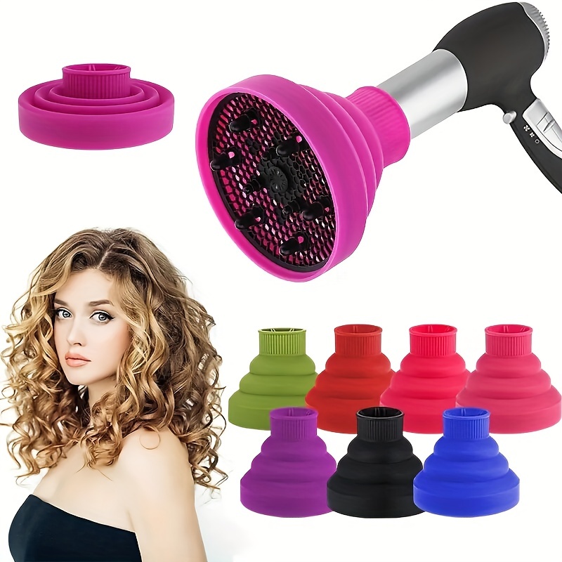 

Universal Foldable Hair Dryer Diffuser For Curls And Blow Drying - Hair Diffuser Cover And Hair Styling Tool Accessory