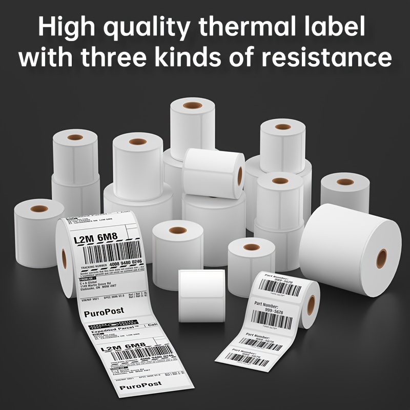 White Multifunctional Self adhesive Label Paper Shipping - Temu