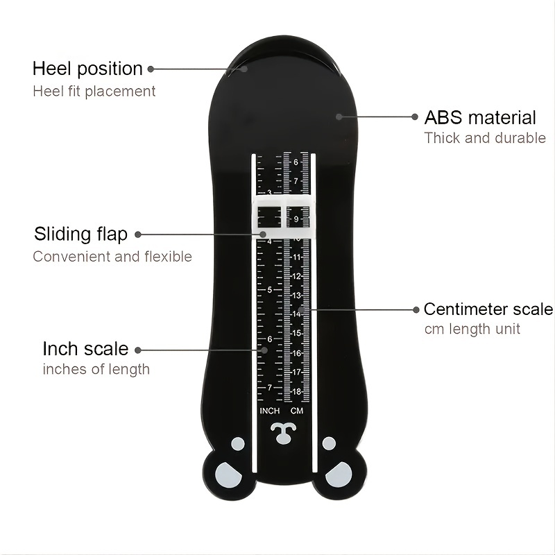 Toddler Shoe Size Measuring Tool for Boys & Girls