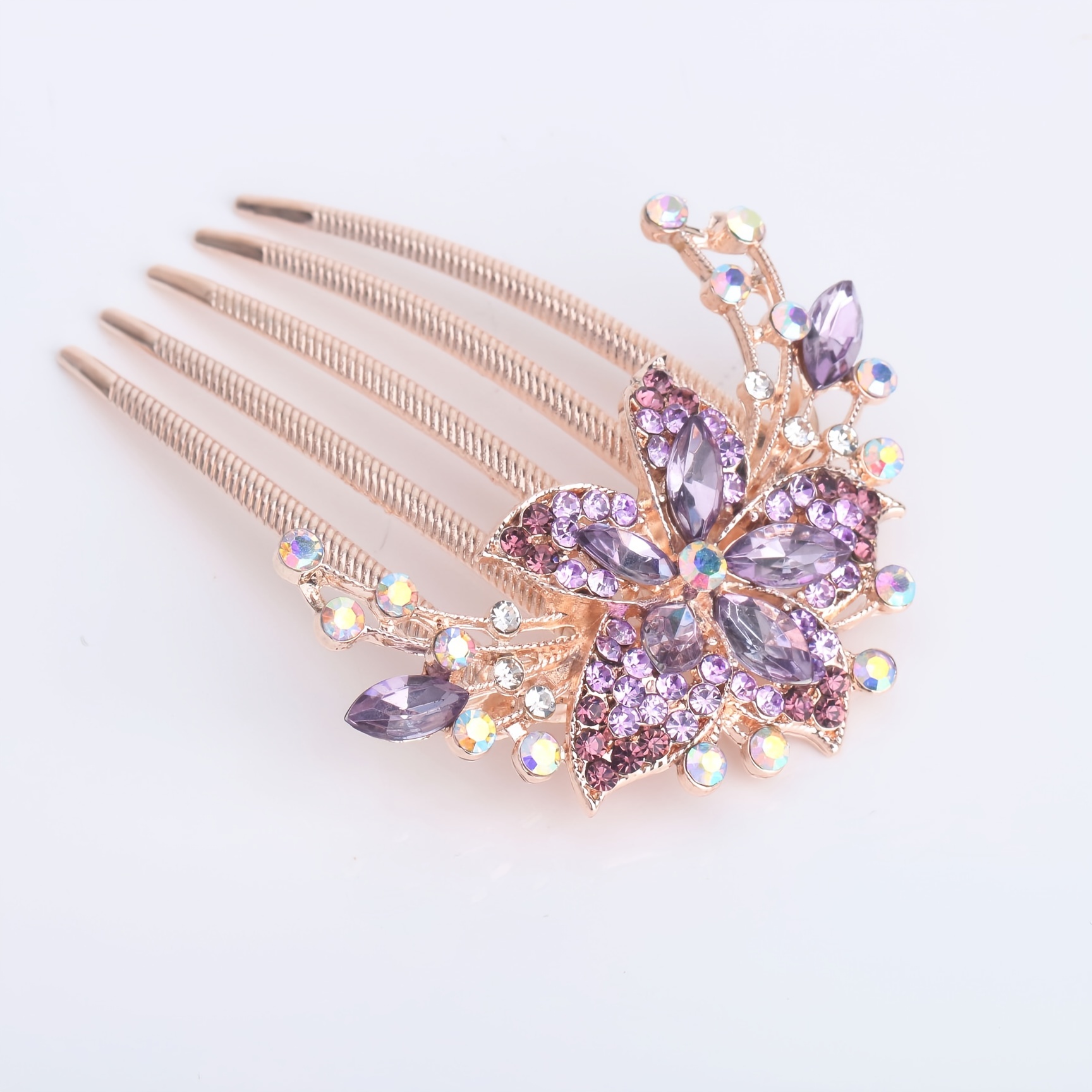 Rhinestone Hair Comb Barrette Hair Clip