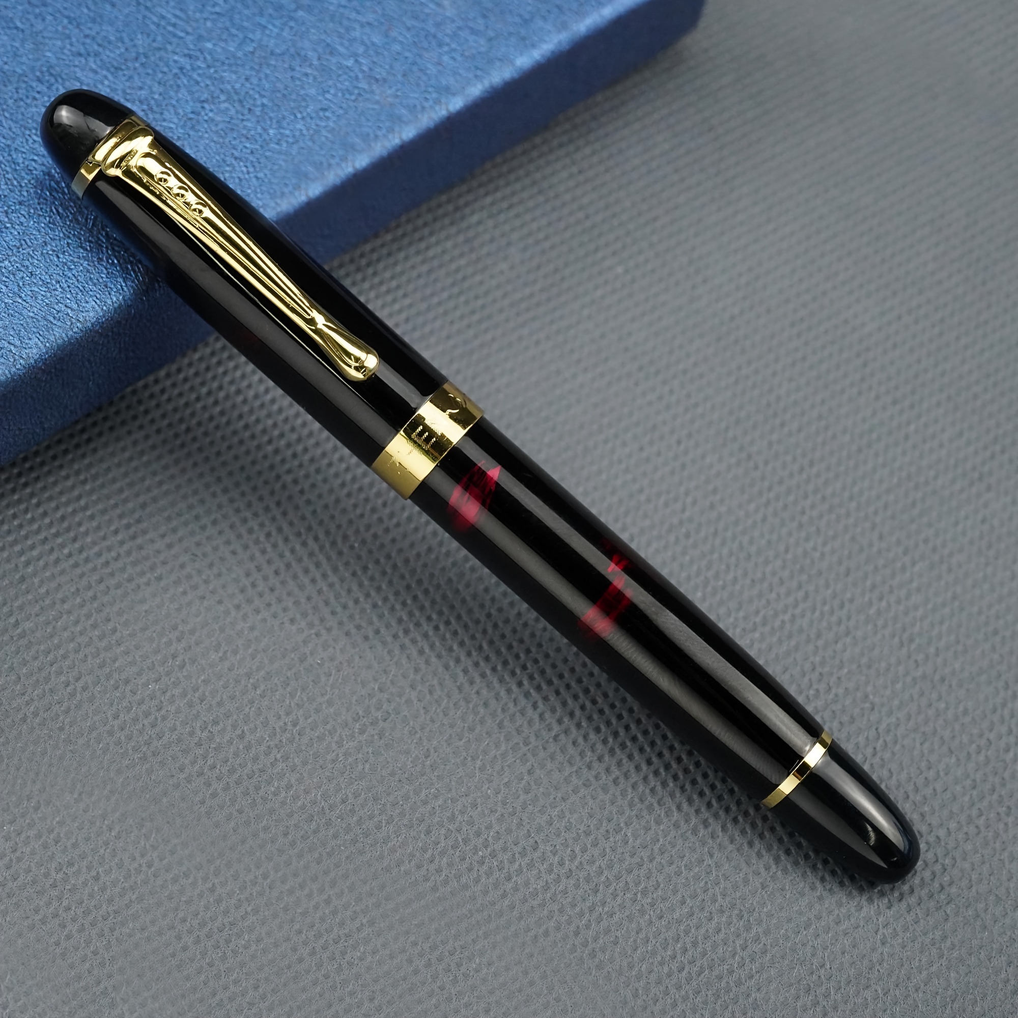 Classic Adult Signature Fountain Pen Pen With 5 Ink - Temu
