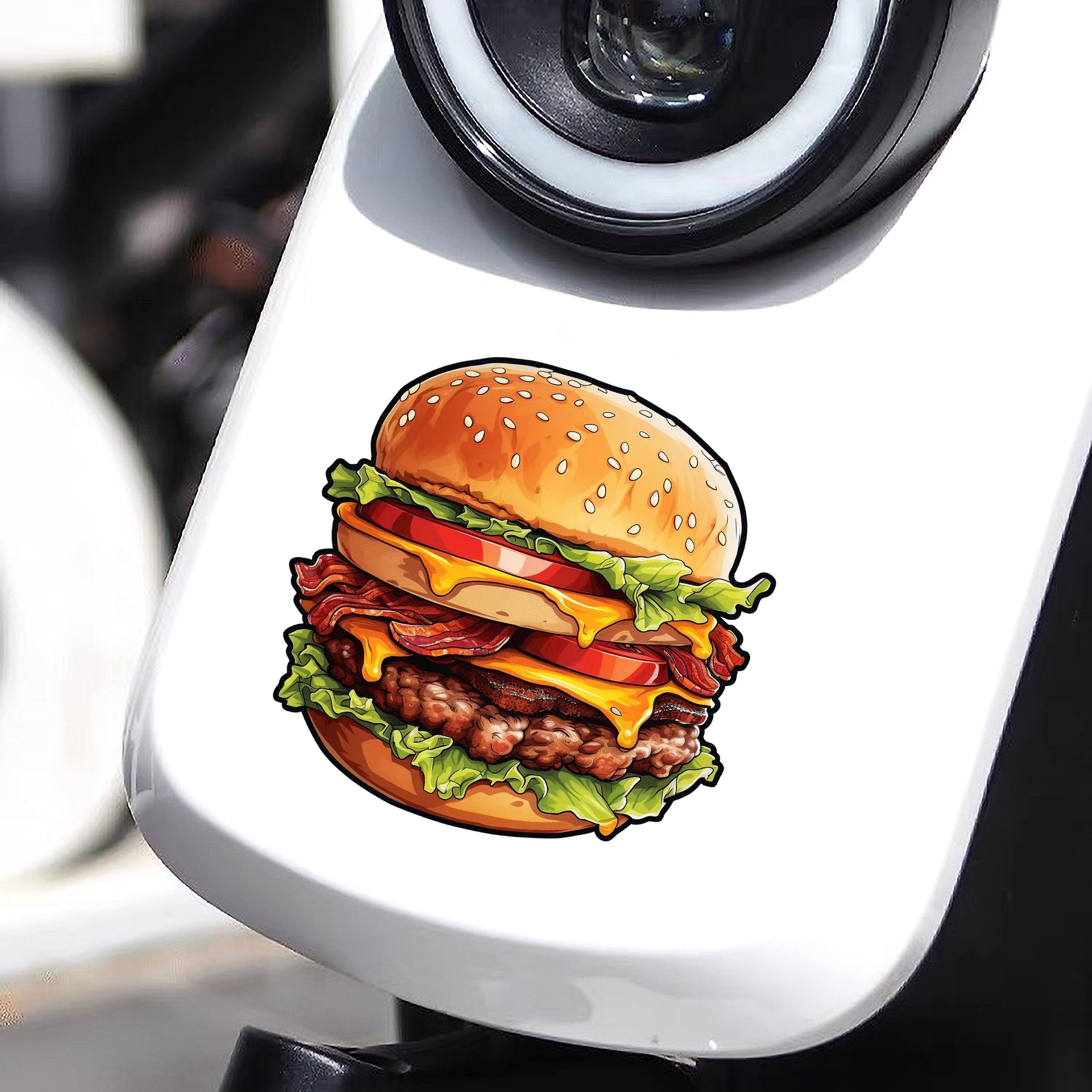 Burger Sticker - Temu