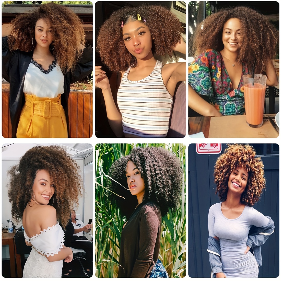 Gorgeous Afro Kinky Crochet Hair Wig Pre stretched Twist - Temu