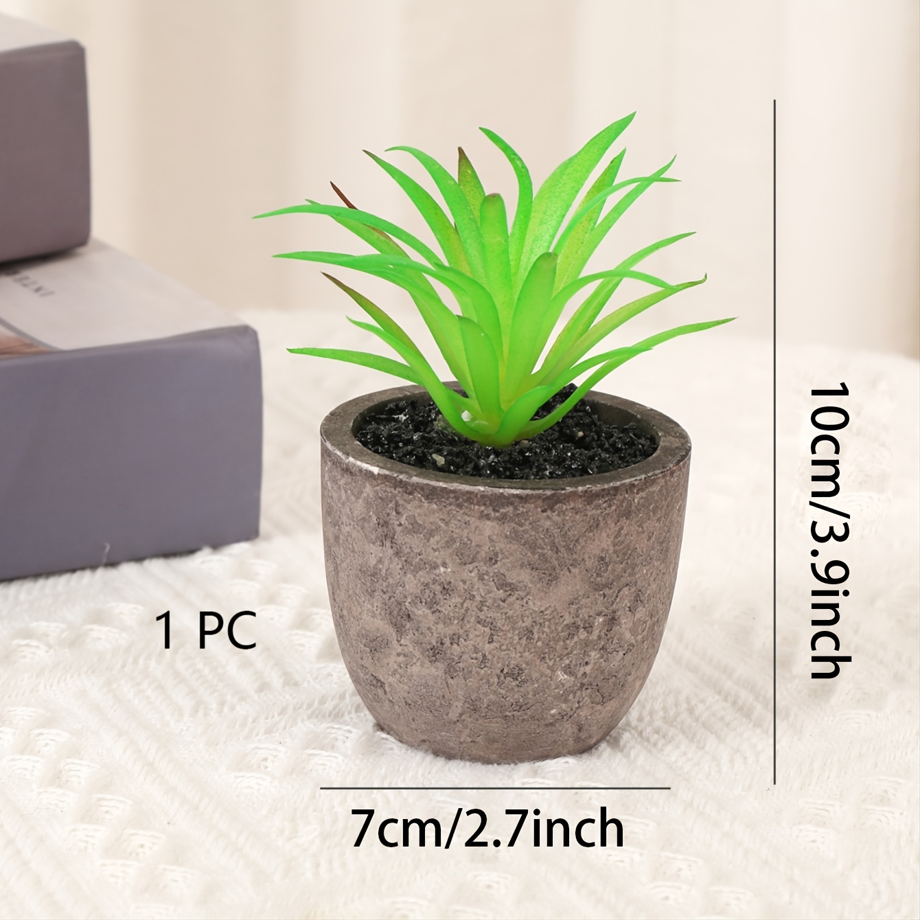 1pc Decorativo Cactus Finto In Plastica Con Vasi, Piccolo Cactus  Artificiale, Pianta In Vaso, Mini Pianta Di Plastica, Cactus Succulente  Artificiale, Piante In Vaso Finte, Decorazioni Per La Casa - Casa E