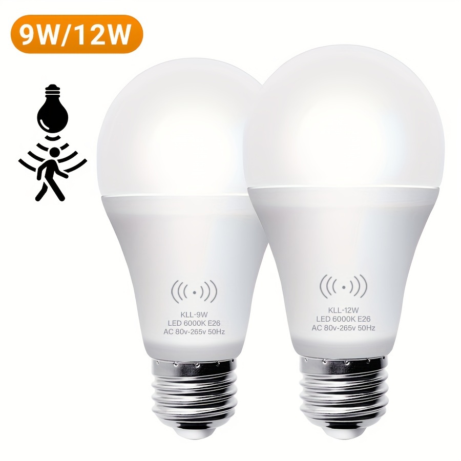 NOMA A19 E26 Base Non-Dimmable LED Light Bulbs, 5000K, 1500 Lumens,  Daylight, 100W, 8-pk