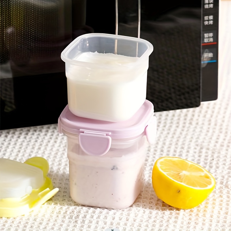 Glass Baby Food Storage Containers Leak-Proof Microwavable Snack