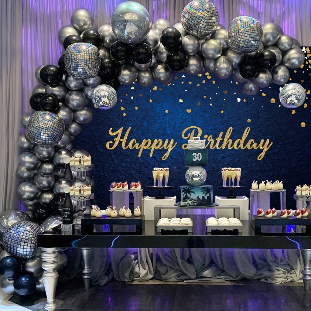 LV Theme Happy Birthday Decoration Hanging and Banner for Photo Shoot  Backdrop and Theme Party