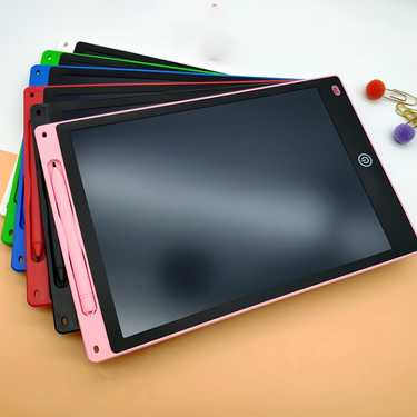 12inch lcd writing tablet electronic digital writing colorful screen doodle board handwriting paper drawing tablet gift for adults at home school and office