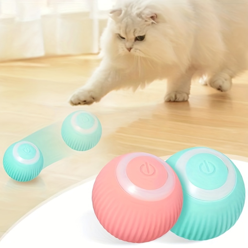 Automatic Dog Toys Smart Puppy Ball Toys For Cat Small Dogs Funny Auto  Rolling Ball Self-moving Puppy Games - Temu