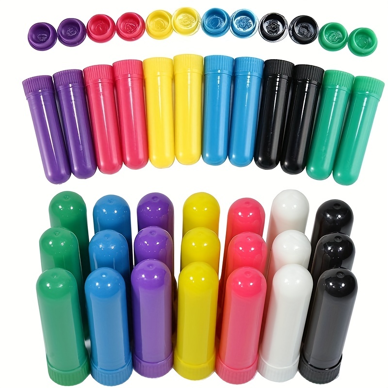 Eco-Friendly Aromatherapy Nasal Diffuser with Wicks