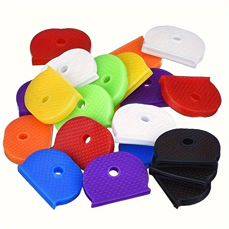 5 Coprichiavi Colorati In Gomma, Coprichiavi Colorati In Silicone E  Portachiavi Uomo - Gioielli E Accessori - Temu Italy