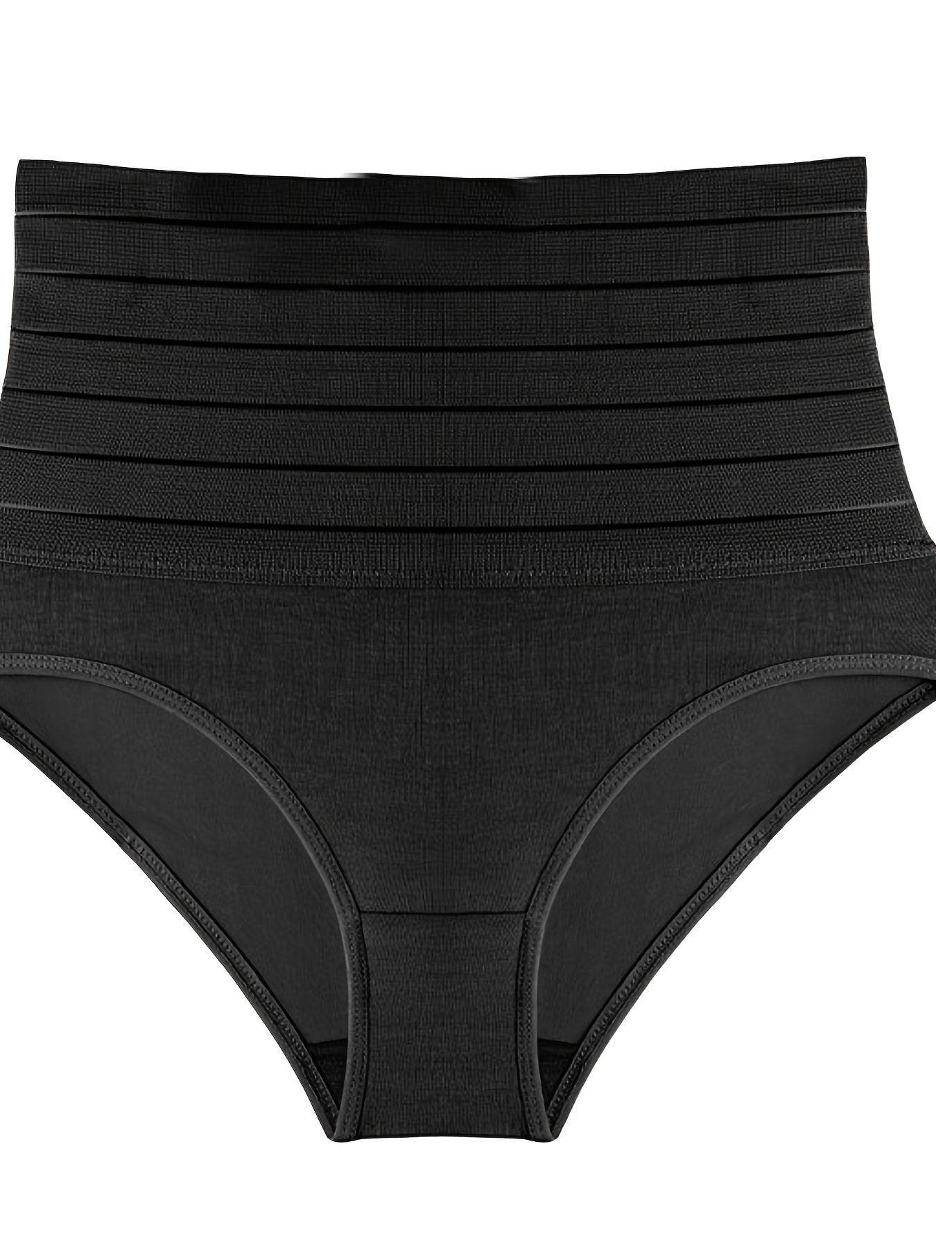Lingerie Women Traceless Underwear High Waist Cotton Crotch - Temu