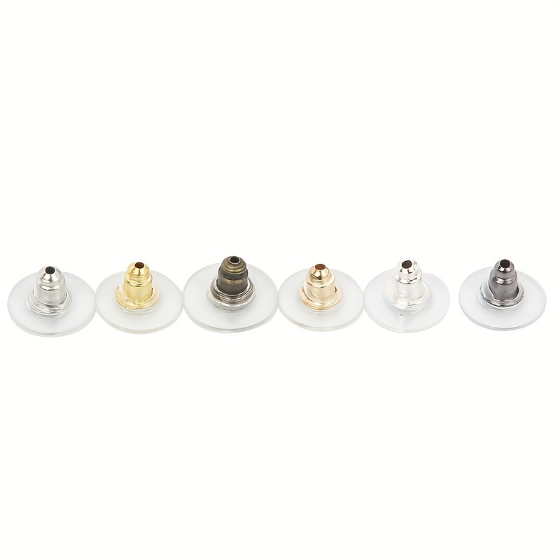 Alloy Flying Saucer Earplugs Earring Backs Stopper Earnuts Safety Earrings  Pin Backs For Diy Earrings Jewelry Making Supplies - Temu