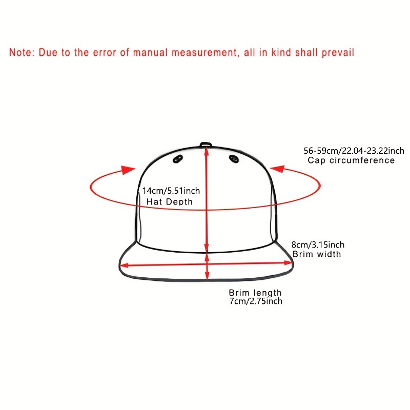 Men's Hip Hop Flat Brim Snapback Hat