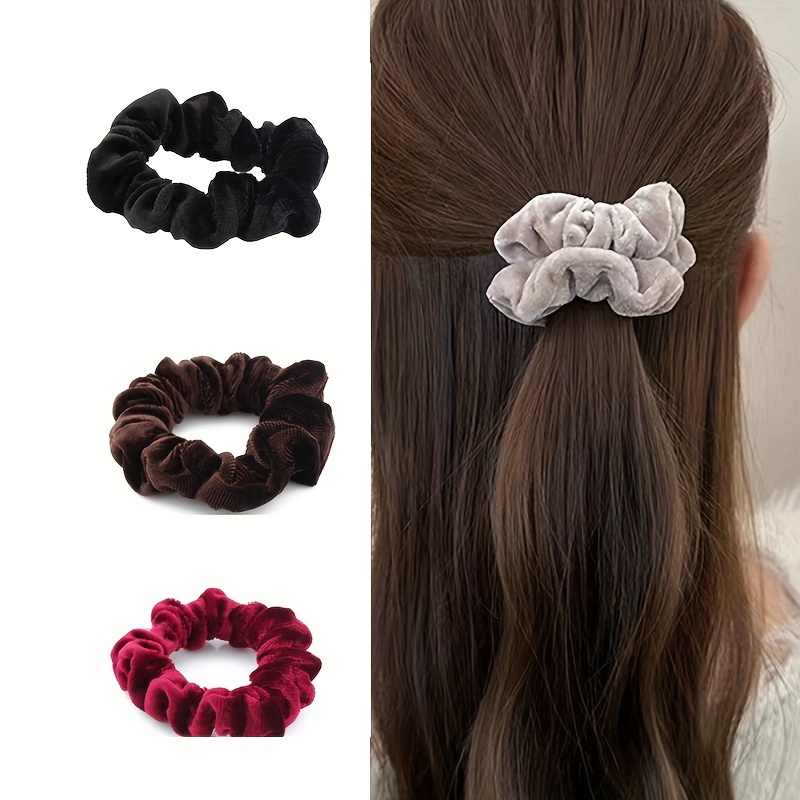 Metal Leaves Hair Elastics Ties Elegant Handmade Stretchy Rubber Bands  Ponytail Holder For Girls Women Ladies - Gioielli E Accessori - Temu Italy