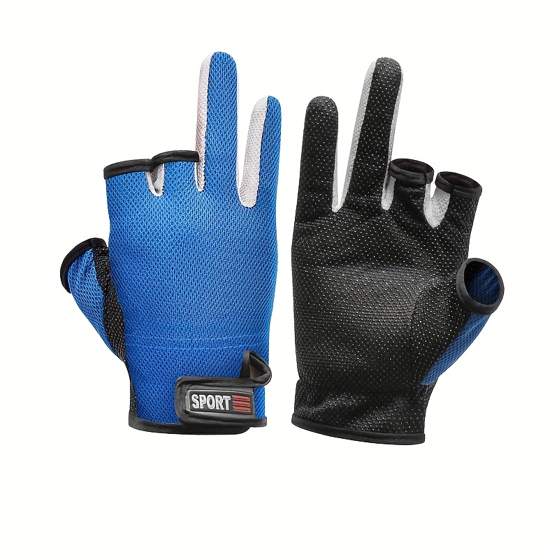 Winter Fishing Gloves Sunscreen Waterproof Sports Fishing - Temu